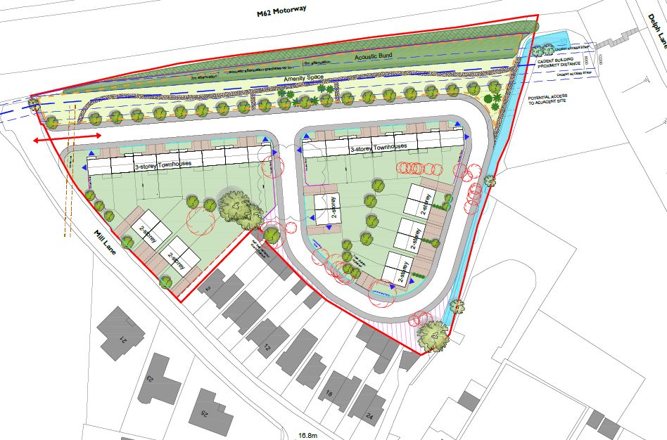 mill lane site plan