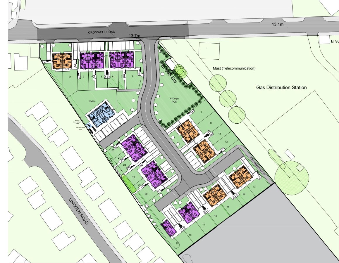 cromwell road site layout